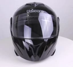 Uchoose Unisex Motorcycle Helmet DOT Certification Double Lens Cross Section Helmet Safety Modular Flip Helm Helmet With Visor