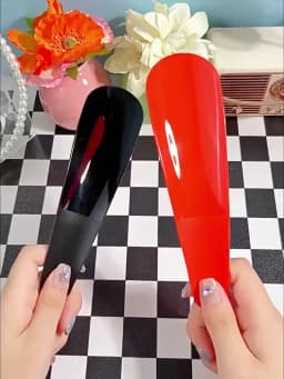1PCS 4PCS 16cm Shoe Horns Professional Black Plastick Shoe Horn Spoon Shape Shoehorn Shoe Lifter Flexible Sturdy Slip