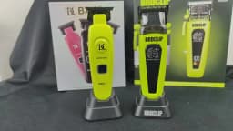 Professional Electric Hair Clipper BRD 106 with Base 7500RPM Hair Trimmer for Man DK-078 DLC Blade 7200RPM Barber Shop 2PC Set