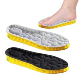Soft Shoe Pads Support Shock Absorption Cushion Work Comfort Orthotic Insoles for Men Women Heavy Duty Support Pain Relief