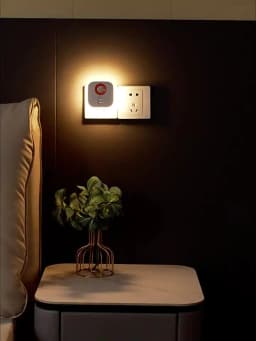 Wireless Motion Induce Night Lamp Smart Human Motion Sensor Night Light LED Dimmable Ultra-Quiet for Bedroom Hallway Bathroom