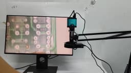 Yizhan 4K HD Electronic Digital Microscope For Soldering HDMI/ USB/ VGA/ Microscope Camera 150X Lens Big Vision Articulated Arm