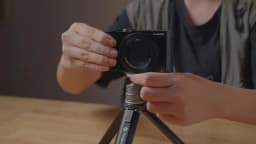 Fotopro Desktop Mini Tripod, Aluminum Alloy Compact Camera Tripod with Ball Head 1/4 Inch Screw for Phone DSLR