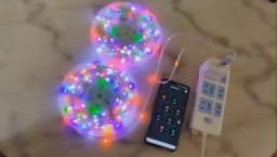 50M 20M 10M 5M 1M Christmas Lights LED Fairy String Light USB Smart Bluetooth Curtain Lights Garland for Home Party Decoration
