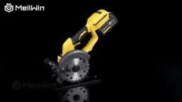 MELLWIN 6 Inch Brushless Circular Saw Rechargeable 45° Angle Adjustment Multifunction Cutting Machine For Makita 18V Battery Pin