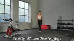 Women's Super Soft Flare Pants High Waisted Tummy Control Workout Yoga Leggings Bell Bottoms