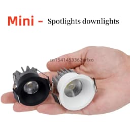 Dimmable Mini LED Downlight 3W/10W 110V/220V Anti-Glare LED Ceiling Lamp LED Spot for Bedroom Kitchen Wine Cabinet COB Recessed