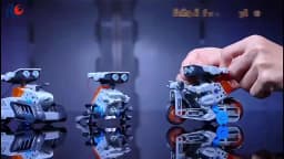 12-in-1 STEM Robot Building Kit Toys DIY Engineering Construction Set Educational Science Experiment Gift for Kids Teens