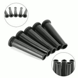 5Pcs Black Rubber Wire Protector Cable Sleeve Boot Cover For Angle Grinder Electric Drill Cable Wire Protection Boat Wire Protec