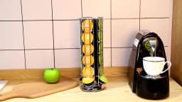 Transparent Coffee Pod Holder For Dolce Gusto Nespresso Acrylic Capsule Coffee Storage Box Household Capsule Accessories