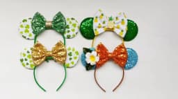Fashion Moana Ears Headbands For Kid Hook Bow Maui Hair Accessories Women Frangipani Flowers Hairband Girl Spiral Conch Headwear
