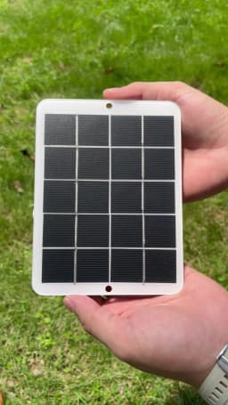 10W Portable Solar Charging Panel with USB Port, Fast Charging Power Bank, Suitable for Phones, Camping, Outdoor Travel, and Hik