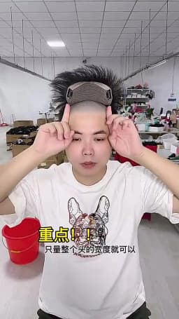 Short Real Human Hair Toupee with 4 Clips for Men's Baldness Prosthetic Wig Male Hair Replacement System Piece