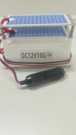 Alanchi Car Ozone Generator 12V 10G Sterilizer Air Purifier Freshener Purification Air Ozonizer Ozonator Ionizator