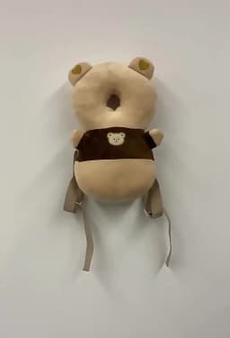 1PCS Head Protector Turtle Backpack for Toddler Baby Protection Infant Crystal Velvet Pp Cotton Cute Adjustable