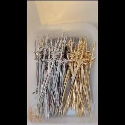 2022 New Punk Ruby Pendant Sword Hairpin Chinese Simple Hair Sticks for retro Women girl Hairstyle Hair Dish Accessories Trendy