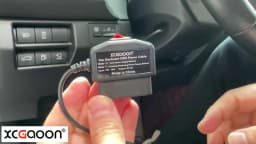 XCGaoon 24Hours Car OBD Hardwire Kit With Mini Mico USB Port 5V 3A Charging Cable For XiaoMi 70Mai YI 360 Dash Cam DVR