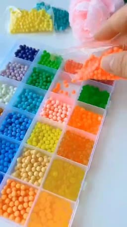 NEW DIY Water Spray Beads 24 Colors Refill Beads Puzzle Crystal Set Ball Games 3D Handmade Magic Toys for Children Manualidades