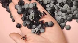 100Pcs Round Buckle Shoe Charms Croc DIY Accesseries Plastic Button For Hole Shoes Garden Shoe Diy Croc Fastener Accessories