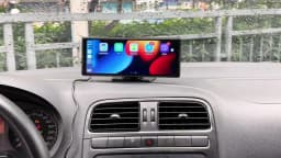 Universal Portable Wireless Carplay Screen for Car with Android Auto Touchscreen Car Stereo System