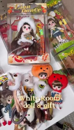 ob11 clothes obitsu 11 clothing Doll Mini Cute Dress Suit Set BJD Clothes for 1/12 Dolls Kids Handmade DIY Gift Toy Accessories