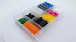 143Pcs M2~M16 High Temp Silicone Rubber Protective Caps Assortment Kit, Masking System Kit Perfect for Powder Coating, Painting