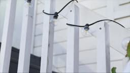 100/50/25ft USB LED Lights 5V 1W G40 Plastic Bulb Outdoor Waterproof Tent Fairy Patio Festoon String Light Wedding Decor