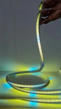 Anti-glare LED Strip Light Diffuser Tube IP67 Waterproof Cover Neon Tube For WS2812B WS2811 5050 RGB 8-12mm LED Strip Light