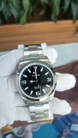 Cronos EX Diver Mechanical Men Watch 39mm Automatic PT5000 Sapphire Glass Bushed Bracelet Glide Clasp 10ATM  L6031