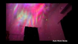 ESHINY Laser RGB LED Galaxy Aurora Night Light For Children Kids Stars Sky Projector Nebula Cloud Lamp Effect Lamp X100N6