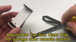 New Clip Holder Mount Stand 47-70mm for Garage Door Remote Control Car Key Remote Quick Installation