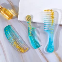Silicone Mold Comb Casting Mold Jewelry Resin Mould Handcraft Epoxy Accessories Fashion Craft Supplies Clear Base