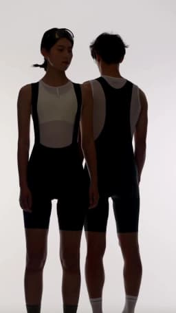GRC Men's Classic Bib Shorts Cycling Apparel Compression Quick Dry Bibs Cycling Wear for Men