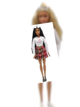 1 Piece Doll Clothes Long Dress Round Neck Long Sleeve T-Shirt for Doll Clothing Outfits 1/6 Dolls Accessories