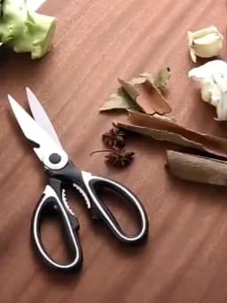 Multifunctional Kitchen Scissors Household Kill Fish Cut Vegetables Roast Broiler Bone Scissors Stainless Steel Scissors
