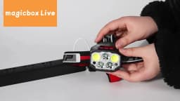 1500 Lumens Usb Rechargeable Headlight 7 Modes Motion Sensor Head Light Waterproof Headlamp Sports Camping Portable Flashlight