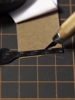 DSPIAE CFB-S01 CFB-S02 CFB-S03 Model Sanding Stick for Gundam Military Model Alien Carbon Fiber Sanding Board Ultra-thin Stick