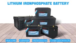 New 12V 50 100 120 135 180 200 300 400Ah LiFePO4 Battery Pack With Upgraded BMS Lithium Power Golf Cart RV Campers Off-Road
