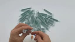 250pcs Epoxy Mixing Nozzle, Static Mixing Nozzle Head, Mixing Tube, Suitable for AB Glue Gun Applicator Static Mixer