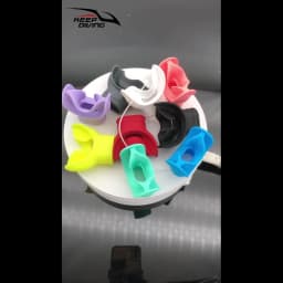 1Pcs Scuba Diving Second Stage Silicone Mouthpieces Snorkel Regulator Octopus Mouthpieces Underwater Breathing Accessories