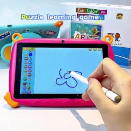2026 First Release New 7 inch Kids Tablets Monkey Cartoon with Android 13 System Quad Core 4GB+64GB ROM Children's Favorite Tab