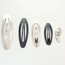 10pcs/pack Iron Oval BB Hair Clips 4-6cm Simple Hairpin Barrettes for DIY Handmade Headwear Hair Tools Crafts Accessories