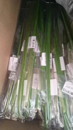 #26 #20 Paper Floral Wire 0.45mm/0.9mm Diameter 36cm 30mm Long Iron Wire Useds For DIY Nylon Stocking Flower Branche Making