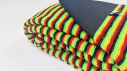 6FT Surfboard Socks Cover Rainbow Knitted Stretch All Board Protective Storage Drawstring Bag For Shortboard Funboard Fishboard
