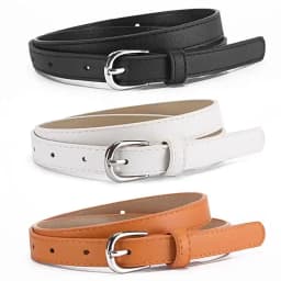 1spc PU Belt, Fashionable and Versatile, with a Commuter Style Pin Buckle, Pairs Well with Jeans and a Belt