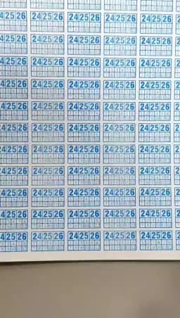 190pcs 13x8mm Warranty Void Sticker With Year Months Repair Expire Date Removal Proof Stamp Products Security Seal Label
