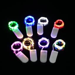 Waterproof Fairy Light Mini CR2032 Battery Powered Copper Wire String Lamps Garland Christmas Party Lighting Decoration