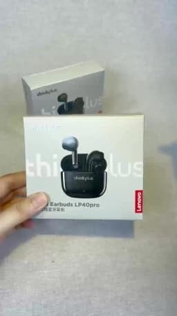 Lenovo LP40 Pro TWS Wireless Headphones Bluetooth 5.4 HiFi Stereo Earphones Gaming Sports Touch Control HD Call With Mic Earbuds