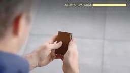 Pop-Up RFID Slim Card Holder Wallet for Men Minimalist Leather Credit Card Wallet with Cash Slot Coin Pocket EDC Travel Wallet