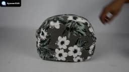 TANQU New Floral Composite Twill Cloth Waterproof Inner Lining Insert Zipper Pocket for O Bag Obag Moon Light for O Moon Light